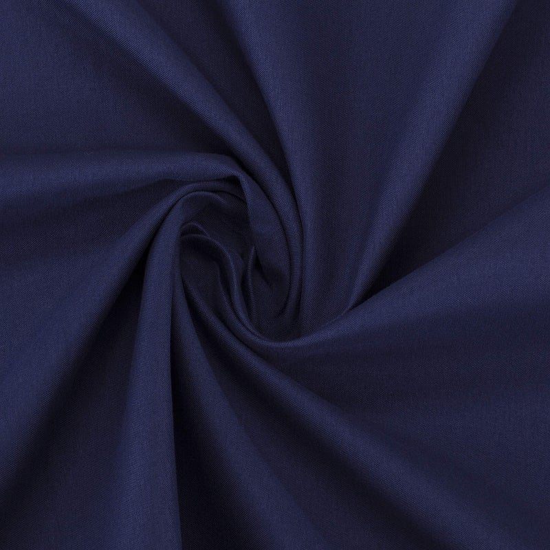 Home Collection Triple Weave Blackout Curtain Panel, 58W x 34L inches, 100% Light Blocking, Noise Reducing,Solid Color (Navy Blue) - Image 4